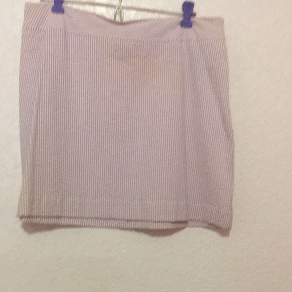 Lavender white stripe